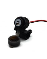 USB A + USB C zásuvka na motorku 12V