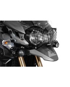 Kryt predného svetla *nerez* s rýchlym systémom odobratia Triumph Tiger 800/800XC a Tiger Explorer