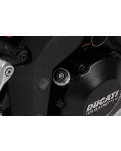 Olejová zátka, anodizovaná čierna Ducati Multistrada 1200